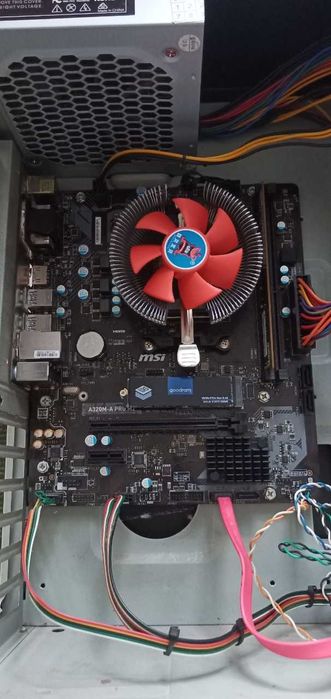 Ryzen 3 Pro 2100GE + 8GB DDR4 + Плата MSI A320M | Готовий комплект AM4