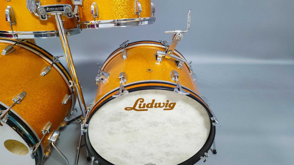 Ludwig Super Classic Maple USA vintage 60s–22/20/12/13/16  –keystone Badge