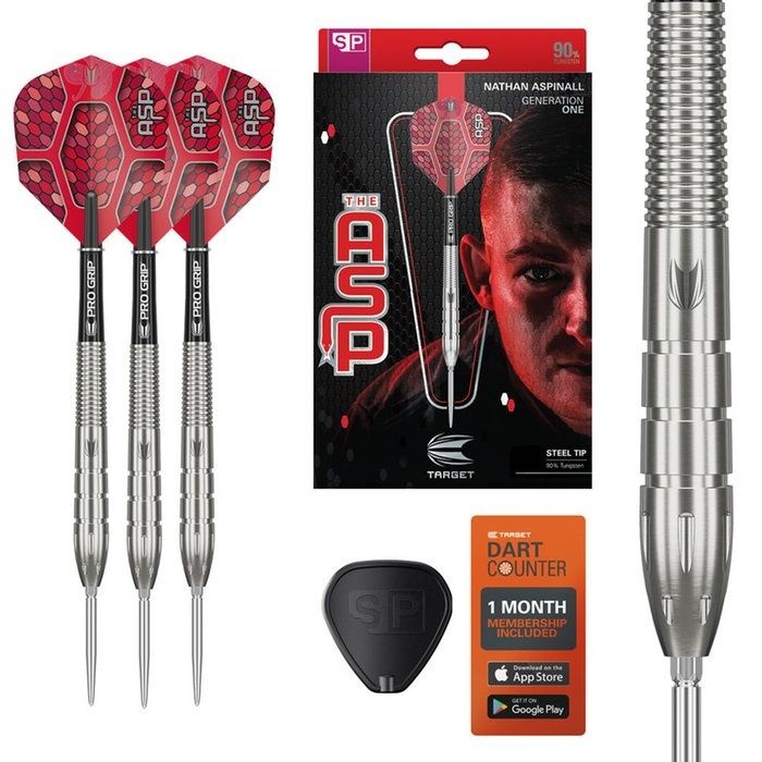 Rzutki Lotki Target Nathan Aspinall G1 90% 24g SP - oryginalne lotki dart i