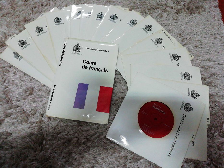 Linguaphone Curso de Francês em vinil