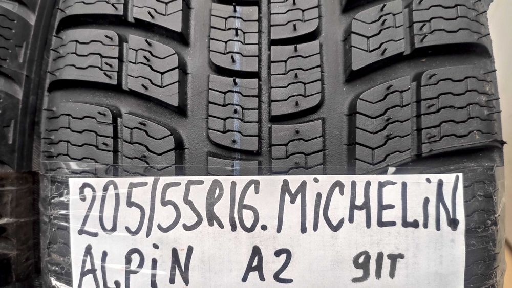 Шини 205/55R16. Michelin Alpin. Нові.