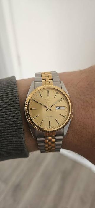 Оригінальний годинник Seiko 5 Automatic Day-Date 7S26-3110