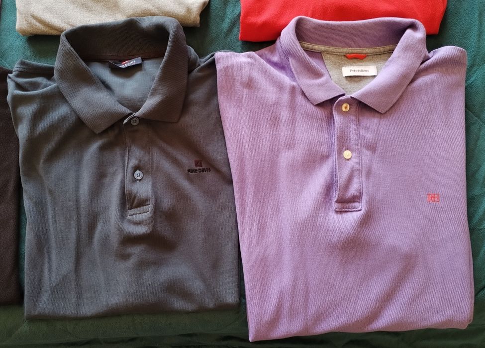 Polos Lacoste_Hugo Boss_ARMANI_Benetton_Pedro del Hierro_Mike Davis