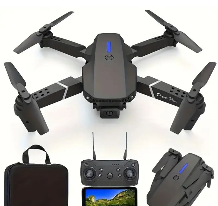 Складний квадрокоптер E88