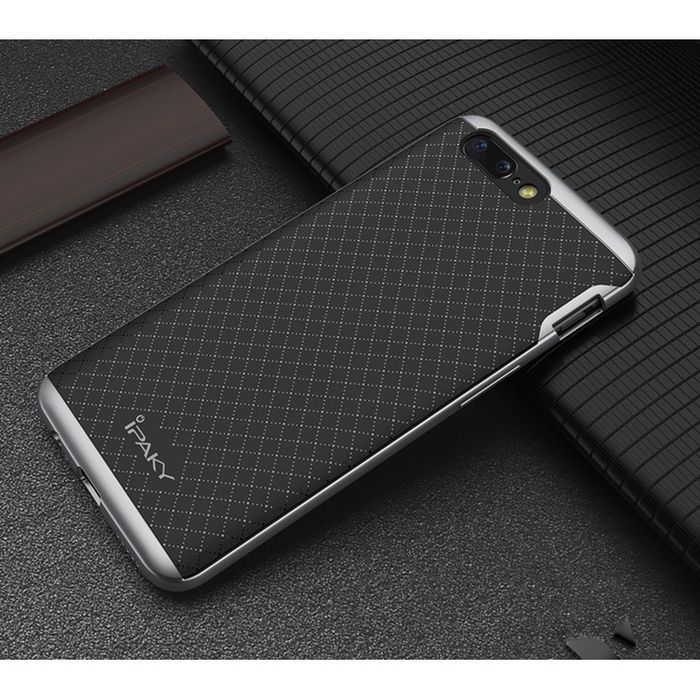 Etui iPaky OnePlus 5 Premium Hybrid Grey