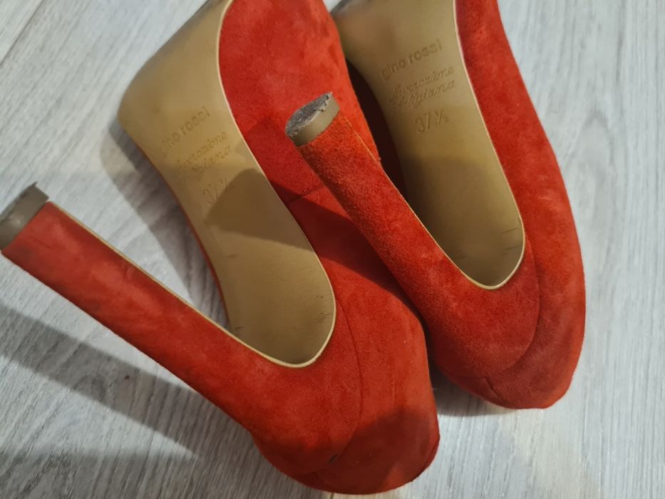 Buty Gino Rossi czerwone
