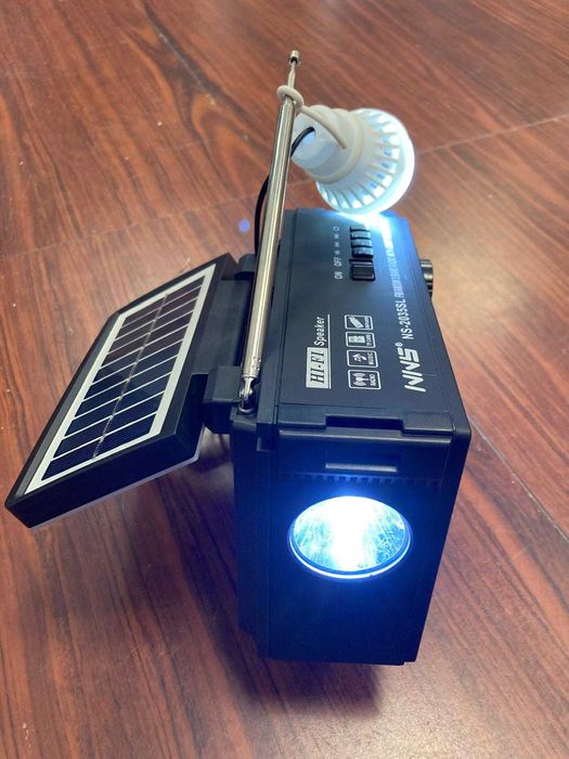 Radio portátil Solar