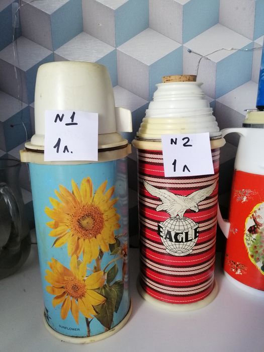 Термос в ассортименте. 1 литр, 500 мл, 400 мл