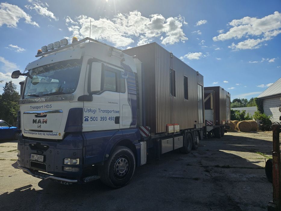 Transport HDS Dźwig 10ton Warszawa Otwock Siedlce Wawer