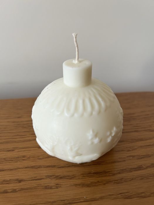 Свічки у формі ялинкової прикраси