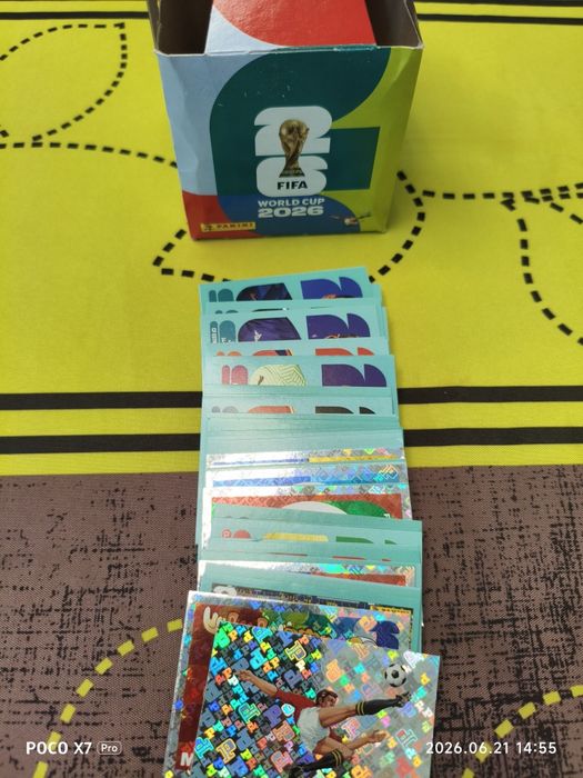 Cromos Panini Mundial 2026