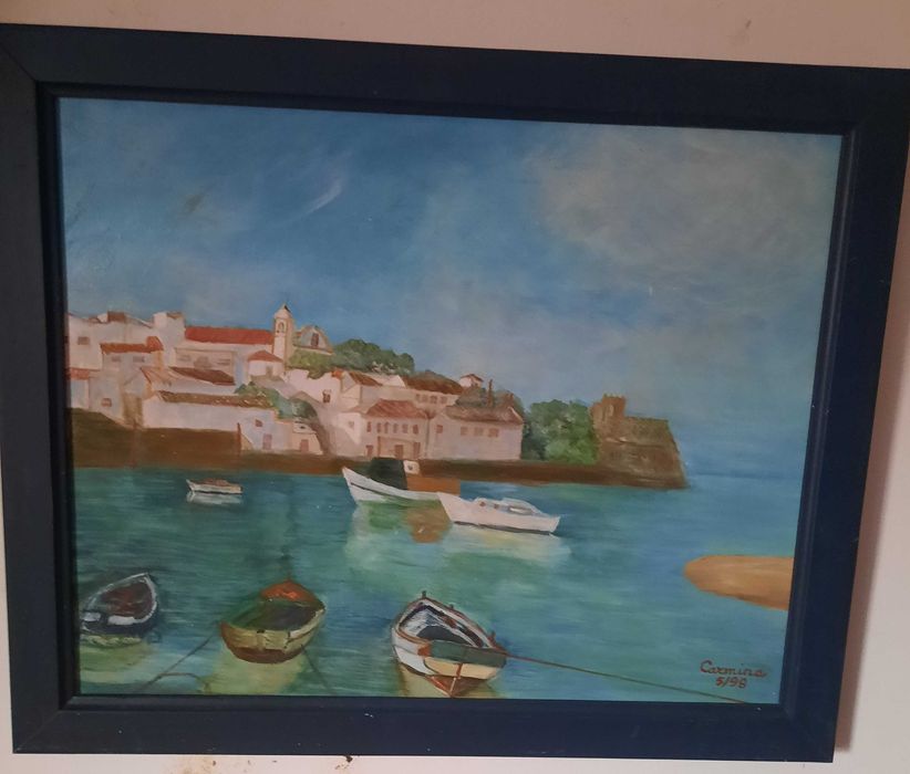 Vendo quadro pintado a óleo