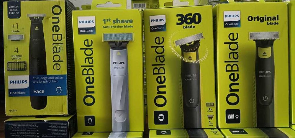 Електростанок Philips OneBlade QP2724 / 23 тример бритва Філіпс стайлер