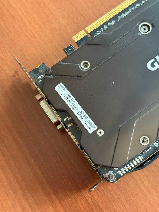 Gigabyte Radeon RX 580 GAMING 4GB GDDR5