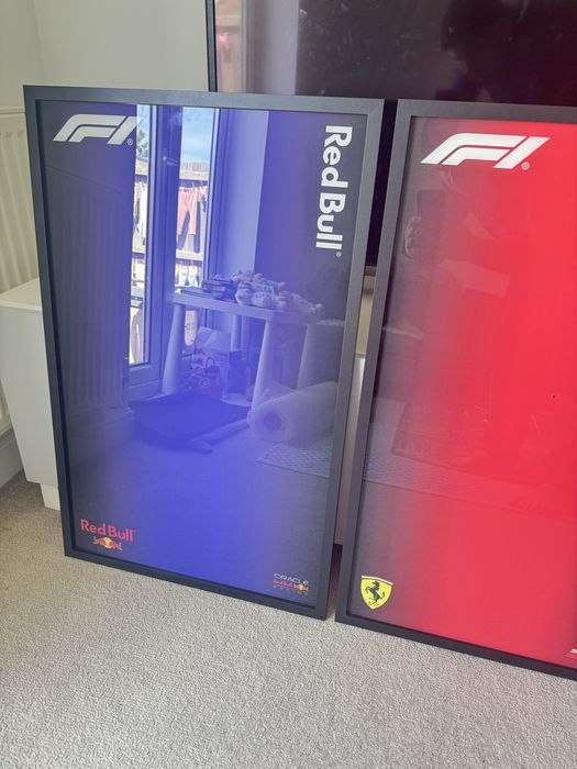 Coleção 4 quadros para lego formula 1 ferrari mclaren mercedes redbull