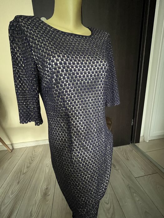 sukienka suknia koronka  lanco