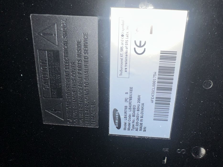 LED TV Samsung LE40R75B из Швеции