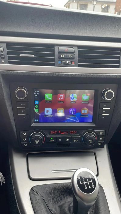 Rádio Android 14 com GPS BMW E90 E91 E92 E93 (Artigo Novo)