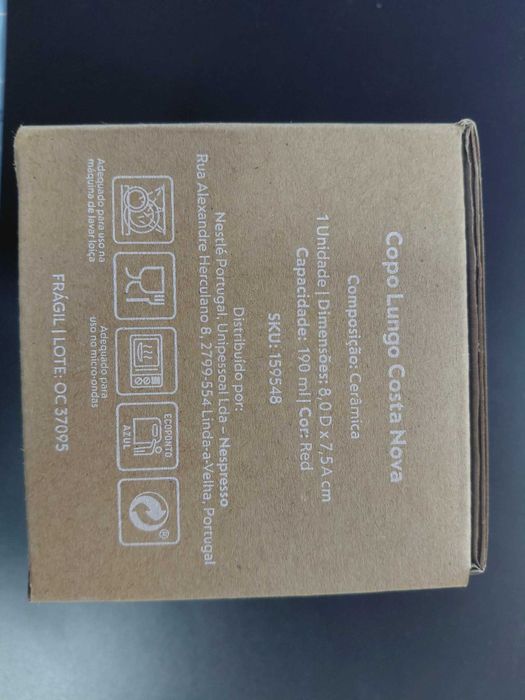 Copo Lungo Costa Nova