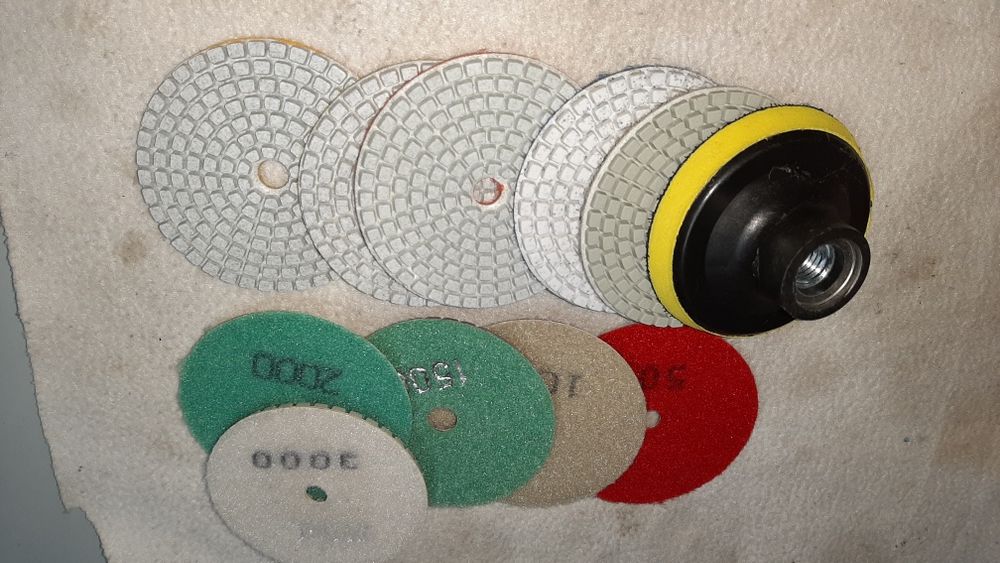 Продам набор кругов алмазных  шлифовальных, черепашки, d 80 мм.10 шт.