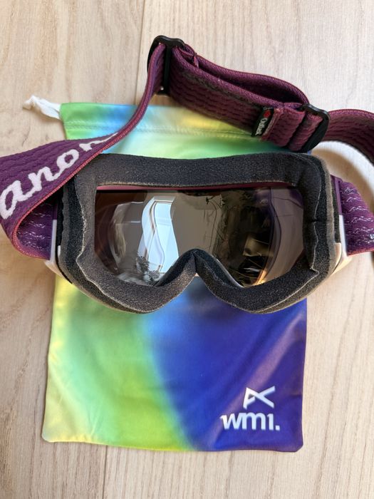 Gogle narciarskie snowboardowe z dwoma szybkami i maską Anon wm1 mfi