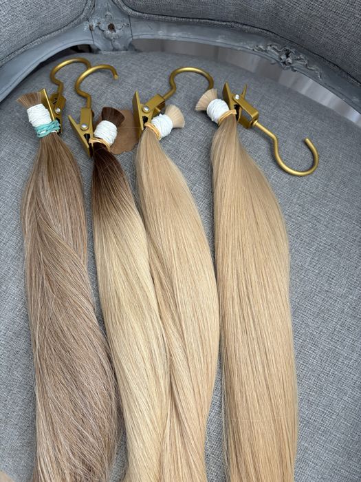 Wlosy naturalne beżowe blondy