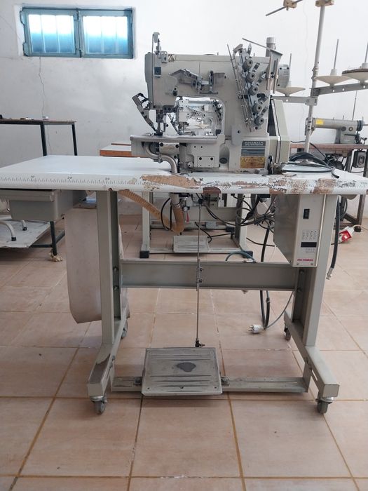 Máquina de recobrimento Aparar bainhas