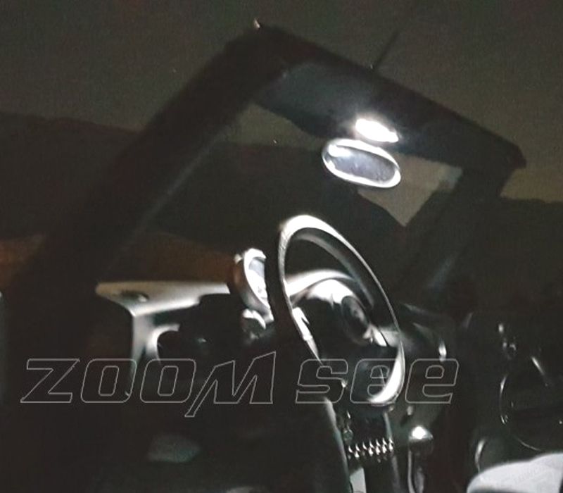 KIT COMPLETO 12 LAMPADAS LED INTERIOR PARA MINI COOPER CABRIO CONVERTIBLE R52 04-07