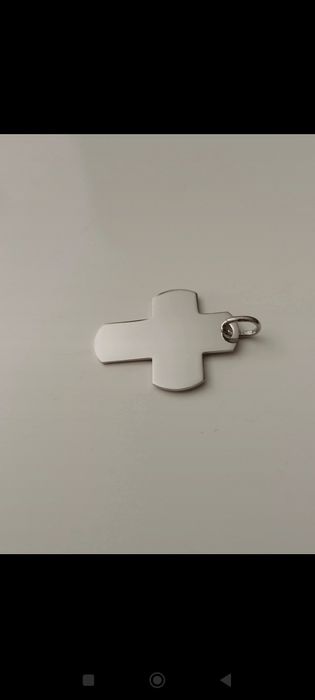 Medalha cruz em prata 925