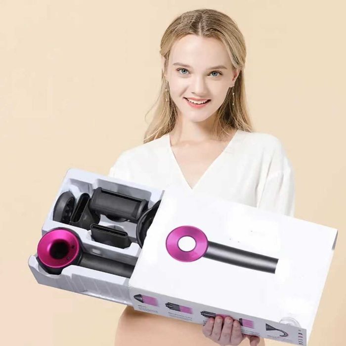 Фен Super Hair Dryer Dyson, 5 насадок