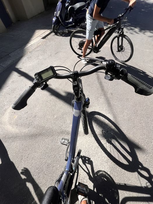 Bicicleta Kross com Kit Elétrico (Sem Bateria)