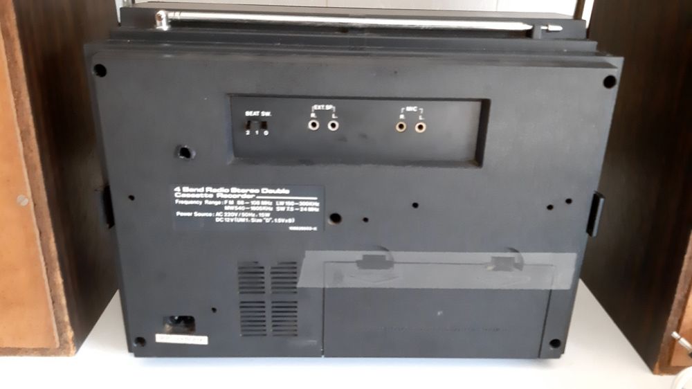 Leitor duplo com rádio