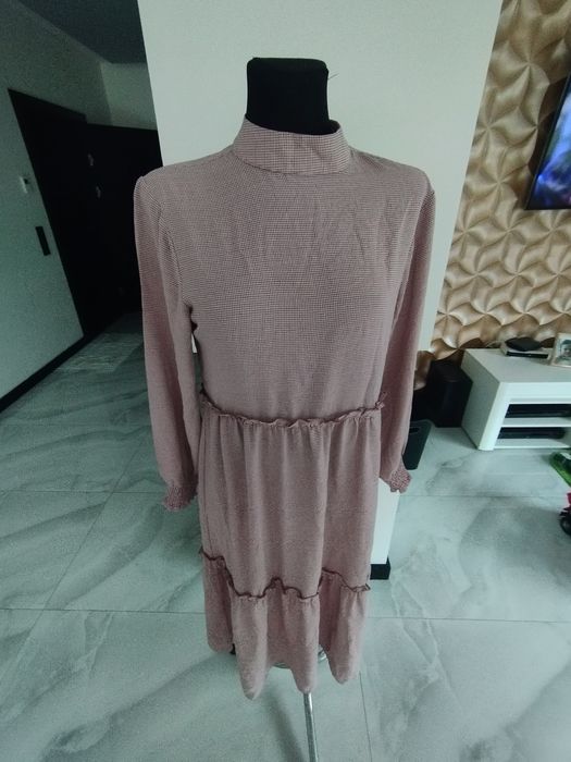 Sukienka  falbany boho