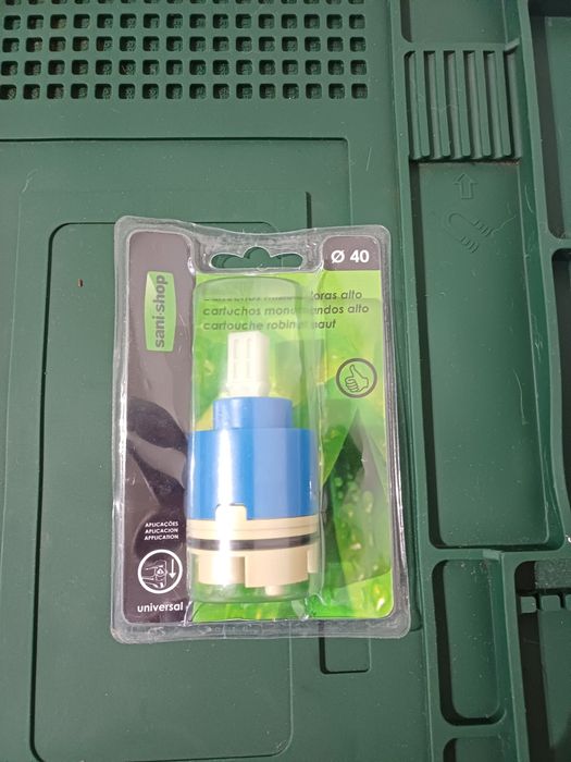 Cartucho 40mm alto para misturadora