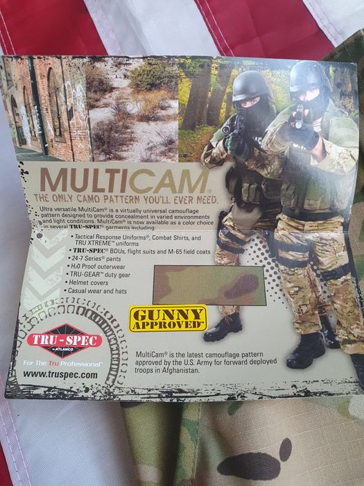 Spodnie US Army/tactical/multicam/Rip-stop/nowe