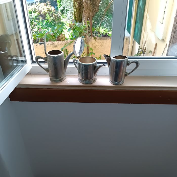 Leiteira ou púcaro em inox