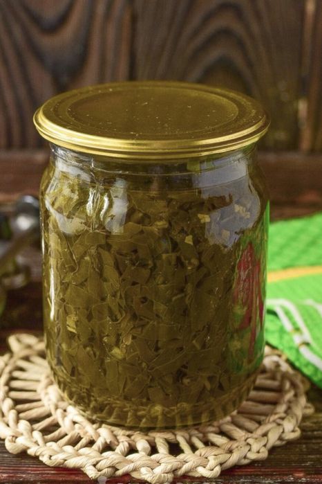 Щавель солений маринований