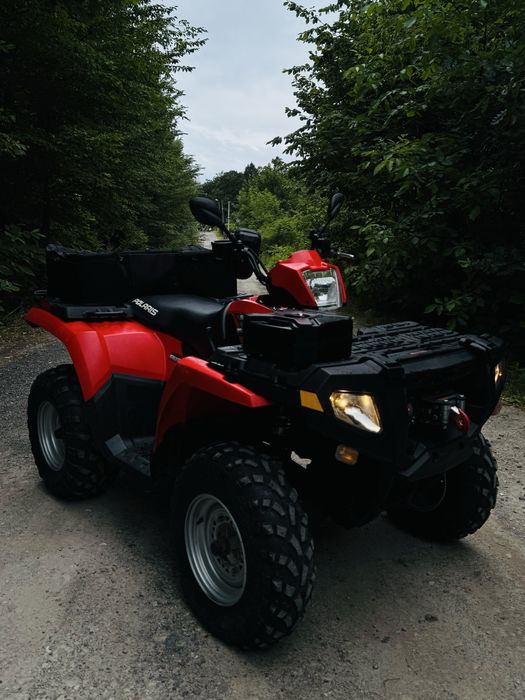 Polaris Sportsman 500 HO 4x4 | 2800 km | Wyciągarka | Pług GRATIS