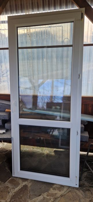Drzwi plastikowe 90cm + Moskitiera