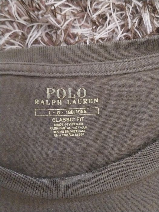 T-shirt verde da Ralph lauren