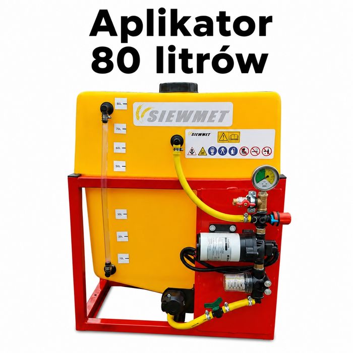 Aplikator zakiszania 80L SIEWMET Zaprawiarka