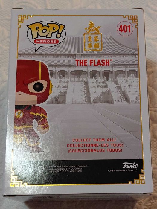 funko pop dc 401 the flash imperial palace