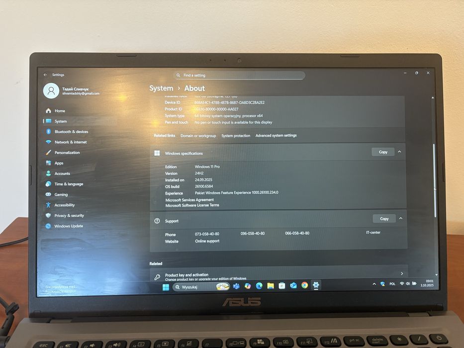 ASUS VivoBook X515J / i7-10gen / 16GB RAM / SSD 480GB / NVIDIA 2GB /