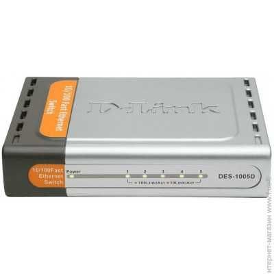 Коммутатор D-Link DES-1005D