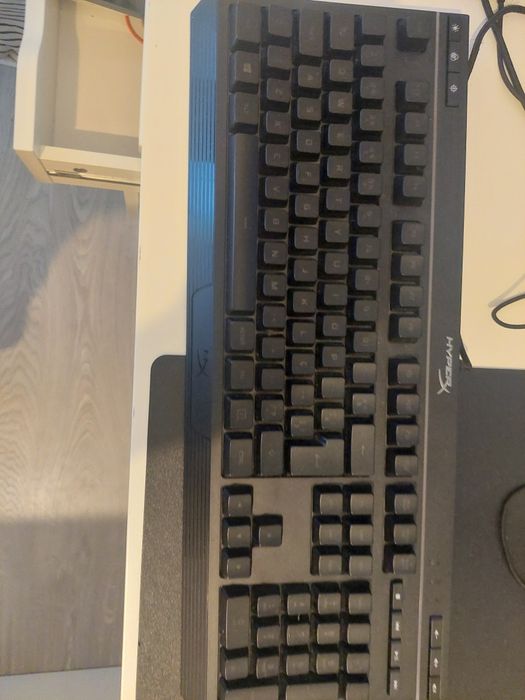 Teclado hyper x e rato gamer razer deathadder essential