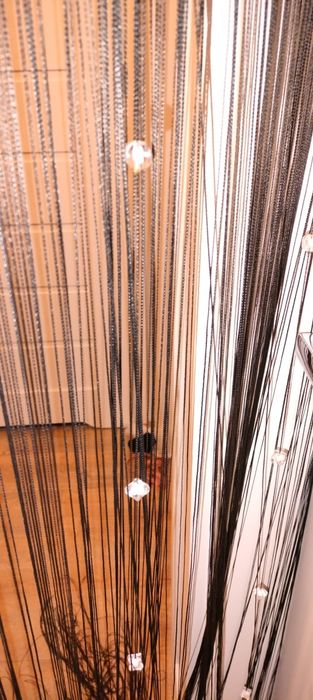 Glamour firanka  z diamencikami