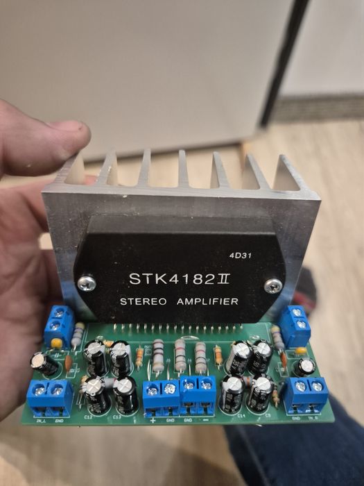 Stk4182 stereo amplifier