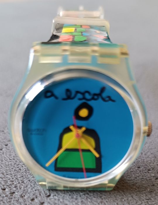 Relógio Swatch "a escola" edição limitada