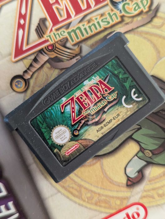 Zelda The Minish Cap GBA BOX Oryginał + Instrukcja Unikat