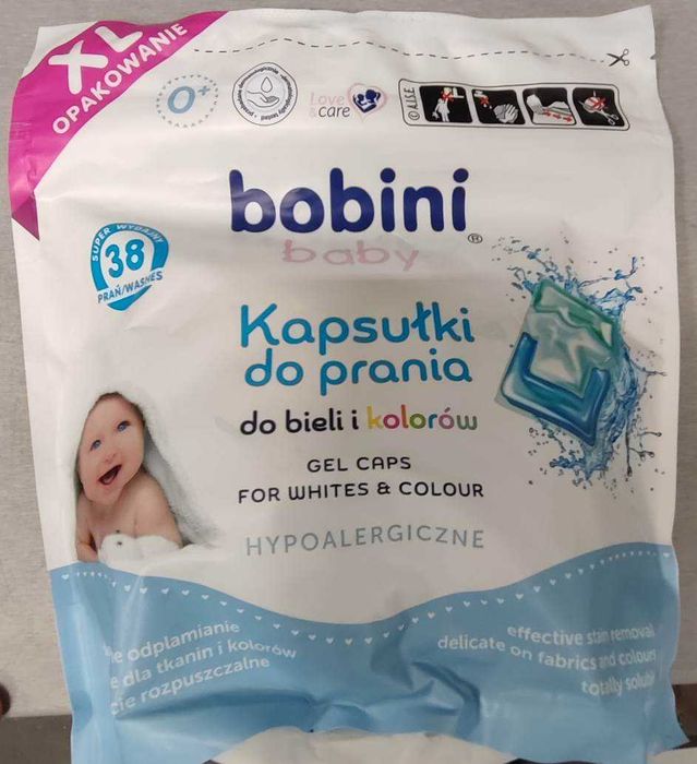 Kapsułki do prania Bobini XL DARMOWA DOSTAWA